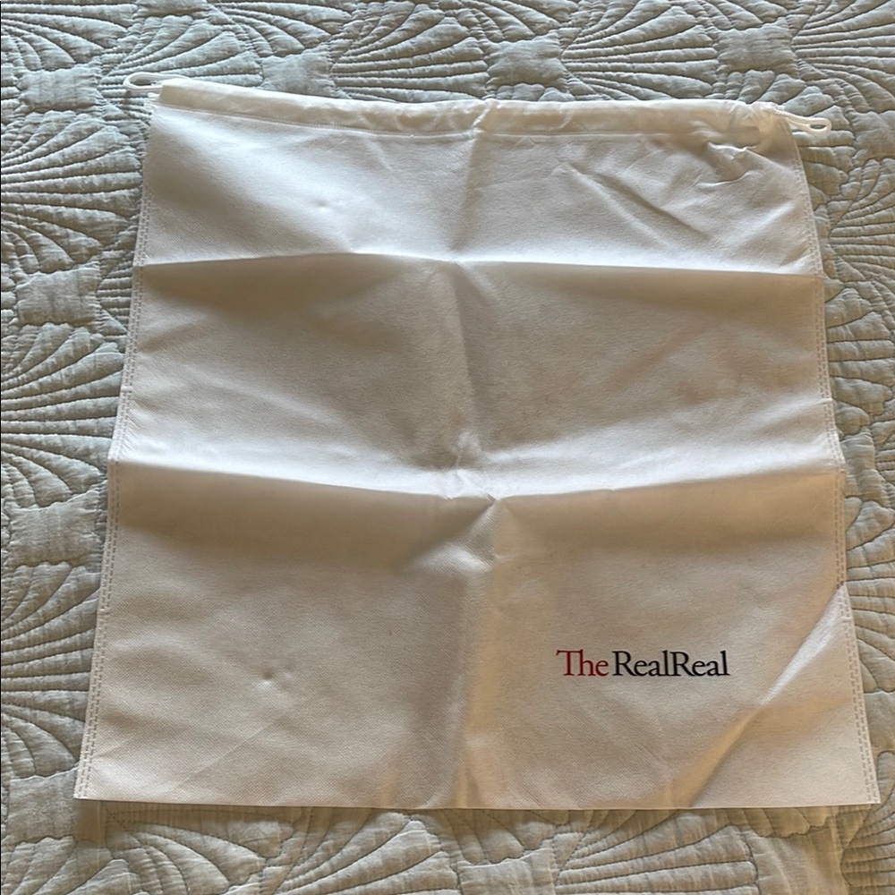 The RealReal White Dust Bag